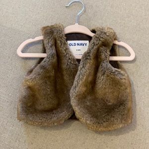 Old Navy Faux Fur Vest